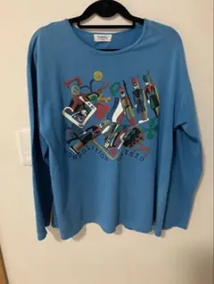Composition by KENZO 長袖カットソー ブルーのサムネイル