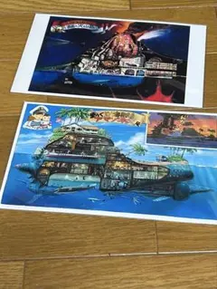 三鷹の森ジブリ美術館　ポストカード2枚セット