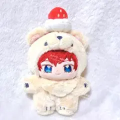 10㎝　ぬい服　ぬいぐるみ服　いちごとホイップの帽子　いつぬい　にじぱぺっと