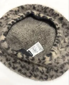 moussy レオパード柄シャギーベレー帽のサムネイル