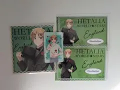 ヘタリア イギリス ブロマイド 色紙 グッズセット