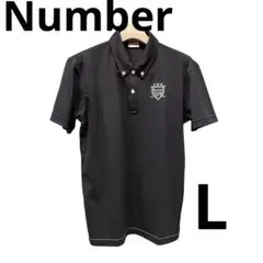【美品】Number ナンバー メンズウェア ゴルフ ポロシャツ L