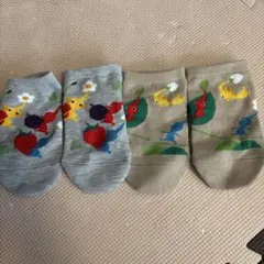 ピクミン靴下15-20cm 2足セット