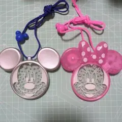 ミッキー ミニーマウス　LEDライト付きペンダント　東京ディズニーランド