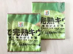 セブンイレブン　ハッピーくじ　F賞　まるでシリーズロングタオル　キウイ2枚セット