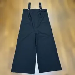 GU タックサロペットパンツQ クロ XXL 裾上げしてます！股下60.5㎝！