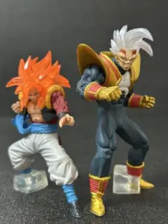 ドラゴンボール　HG 超サイヤ人4ゴジータ　ベビー　フィギュアセット
