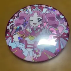 キュアミスティック　缶バッジ　ブルジュラ　ホログラム缶バッジ　名探偵プリキュア