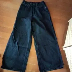 AMERICAN HOLIC ブラック ワイドパンツ Sのサムネイル