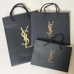YSL イヴサンローラン　紙袋3枚セット