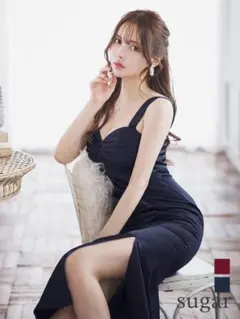 dea robe de fleurs ロングドレス　S シュガー