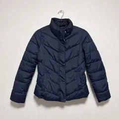 【Gap】ギャップ　ショート丈　ジャンパー　ネイビー　Sのサムネイル