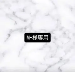M❥様専用