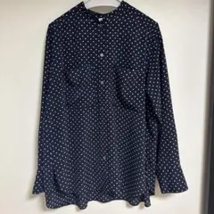 新品未使用 IENA ネイビー ドット柄 サテンシャツ 長袖 Ｆ 2026年最新】IENA レディース 長袖 シャツ・ブラウスの人気アイテム