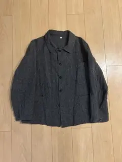 OUTIL（ウティ) ブラックシャンブレー VESTE ARBOIS フランス製