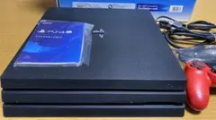 PlayStation 4 Pro 本体 7200B+ 赤色コントローラー