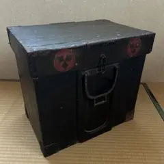 昭和レトロヴィンテージ木製収納ボックス