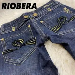 希少 RIOBERA デニムパンツ フレア Y2K archive リオベラ