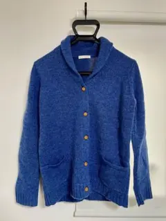 Journal Standard ブルー ニットカーディガン