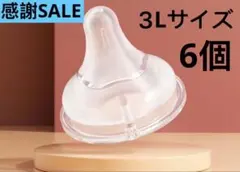 ピジョン母乳実感哺乳瓶用 乳首 互換性 3Lサイズ