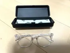 Zoff ゾフ クリアフレーム ボストン 伊達メガネ