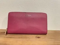 FURLA ピンク 長財布