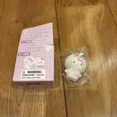 ちいかわ サンリオ シークレットフロッキー マスコットチャーム キティのサムネイル