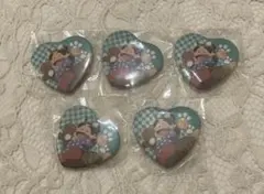 ︎︎⟡忍たま乱太郎 福富しんべヱ ナンジャタウン ハート缶バッジ
