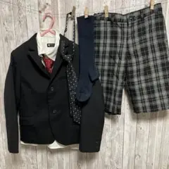 COMME CA ISM フォーマルスーツ 6点セット　130 七五三卒業入学