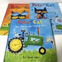 Pete the cat 英語絵本　3冊