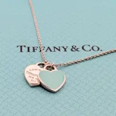 Tiffany＆Co. ティファニー リターントゥ ダブルハートネックレス