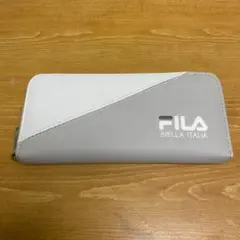 FILA 長財布 ラウンドファスナー バイカラー