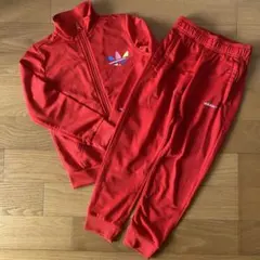 アディダス ジャージ セットアップ トラックスーツ 130cm