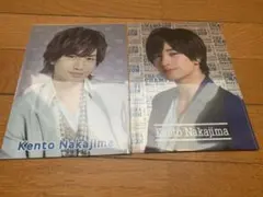 セクゾ　中島健人　ミニクリアファイルセット