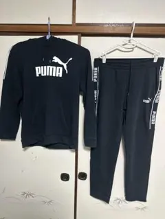 PUMA XL フード付きスウェット＆パンツセット