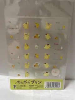 ポムポムプリン　シール　2000年製