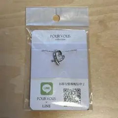 POUR VOUS ハートモチーフ ネックレス