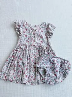 ラルフローレン　12M ワンピース　ブルマセット