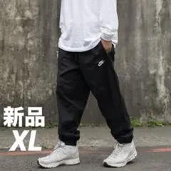 ナイキ NIKE ジョガーパンツ XL 黒 ウーブン トラックパンツ テーパード