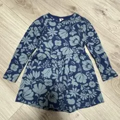 Petit Bateau 花柄ワンピース 116cm