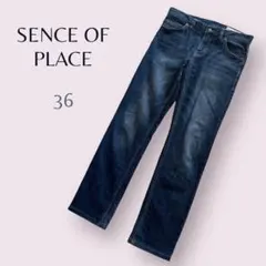 ストレッチ✨センスオブプレイス　スキニーデニム　ジーパン　ブルー　カジュアル