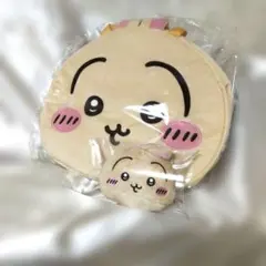 ちいかわ　おかおBIGボストンバック&ぬいぐるみパスケースポーチ２のセット