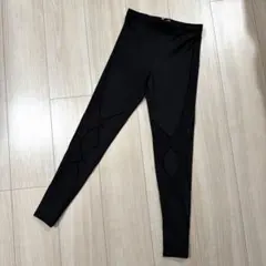 CWX ブラック スポーツタイツ　HXY-109