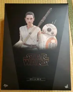【新品未使用】ホットトイズ『スター・ウォーズ』レイ&BB-8 2体セット 1/6
