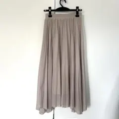 美品　ロペピクニック プリーツロングスカート