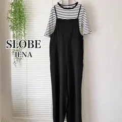 【2025SS】SLOBE IENA ナローサロペット×TEEセット 36 黒のサムネイル