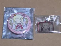 Re:ゼロから始める異世界生活 サンリオ缶バッジ メタルチャーム ベアトリス2種