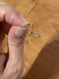 ツイストフープピアス　イエナ agate ete ノジェス