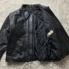 OLD GAP レザージャケット ブラック 本革 S