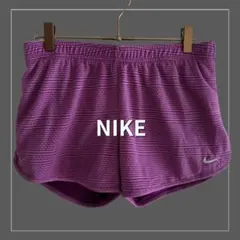 【NIKE】ランニング ショートパンツ DRY-FIT 紫 M